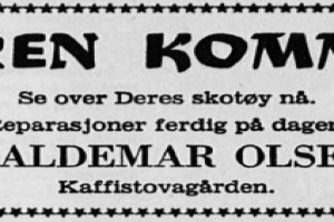 Bilde av Waldemar Olsen - rep. av skotøy